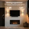 LED Wandleuchte mit Sensor – Doppelkopf, USB Aufladbar, Produktbild-Vorschau 3