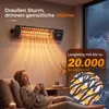 ZMH Promiennik podczerwony zewnętrzny 2000W stopnie grzania Podgląd zdjęcia produktu 8