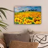 MuchoWow® - Leinwandbilder - Ölfarbe - Gemälde - Blumen - Produktbild-Vorschau 2