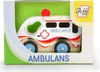 Holzwagen mit Reifen Krankenwagen D-103 41035 Produktbild-Vorschau 2