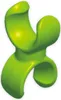 A 3D render of a green clip. Produktbild-Vorschau