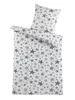A bedding set with a star pattern. Produktbild-Vorschau