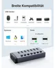 Hub UGREEN 7w1 USB-C, 7x USB-A 3.0 12V 2A CM481(czarny) Podgląd zdjęcia produktu 34