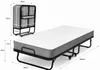 GUNUSS Lit pliant adulte Lit d'invité pliable avec matelas Voir les images du produit 2