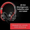 Bluetooth 5.0 Over-Ear Kopfhörer – Faltbar, Kabellos & Produktbild-Vorschau 6
