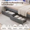 INONEFT Gestoffeerd dagbed/logeerbed 140x200 cm, Productafbeelding-voorbeeld 7