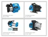 Güde Gartenpumpe 120/5a/gj Max. Förderhöhe: 120/5 5400 Liter Profi Pumpe Jetpumpe Wasserpumpe 120/5a Edelstahl 94188 1300 Förderhöhe Fördermenge 5400l/h Garten-pumpe Wasser 494104 94188 4015671941886 Produktbild-Vorschau