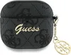 Guess 4G Charm Collection - puzdro pre AirPods 4 (čierne) Náhľad obrázku produktu 1