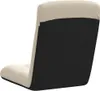 vidaXL Krzesło podłogowe składane lniane 71x51x62 cm Podgląd zdjęcia produktu 6