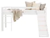 Homestyle4u Hochbett 90x200 mit Rutsche und Lattenrost Produktbild-Vorschau 9
