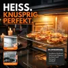Sommertal Minibackofen 30 Liter mit Drehspieß & Umluft, Produktbild-Vorschau 5