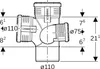 Geberit GE Silent-PP Abzweiger, 87,5°, DN 110, DN 110, DN Produktbild-Vorschau 5