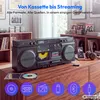 MEDION P66538 Kassettenrecorder (Retro Ghettoblaster mit Produktbild-Vorschau 5