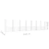 Cesto di gabbioni a U con 8 colonne di ferro 860x20x200 cm Anteprima dell’immagine prodotto 8