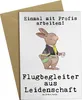 Mr. & Mrs. Panda Glückwunschkarte Flugbegleiter Produktbild-Vorschau 1