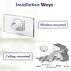 Koupelnový ventilátor – odtahový ventilátor 100 mm do Náhled obrázku produktu 2