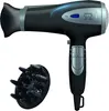 A black hairdryer and a black diffuser attachment are shown against a white background. Produktbild-Vorschau
