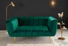 riess-ambiente Retro 2er Sofa NOBLESSE 165cm smaragdgrün Produktbild-Vorschau 4