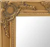 vidaXL Lustro ścienne w stylu barokowym 50x50 cm Złote Podgląd zdjęcia produktu 3