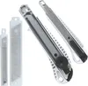 com-four® 4x Cuttermesser mit Ersatzklingen - Teppichmesser Produktbild-Vorschau 1