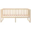 vidaXL Letto da giorno senza materasso 100x200 cm in legno Anteprima dell’immagine prodotto 8