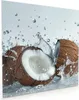 Küchenrückwand Spritzschutz Glas mit Motiv Kokosnuss Produktbild-Vorschau 1