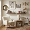 Scaffale da parete Relaxdays, set da 3 pezzi, L x P x A: 4 Anteprima dell’immagine prodotto 3