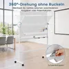 COSTWAY Mobiles Whiteboard mit Ständer 120x90cm, Produktbild-Vorschau 7