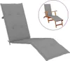 vidaXL Liegestuhl-Auflage Grau (75+105)x50x4 cm Produktbild-Vorschau 14