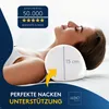 LILENO HOME Nackenrolle 15x40 cm [1er Set] - gestepptes Produktbild-Vorschau 2