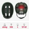 ABUS Urban Helm HUD-Y - avec feu arrière LED magnétique et Voir les images du produit 4