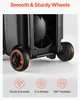 SucceBuy Bowlingballtasche für 3 Bälle mit Doppelrollen und Produktbild-Vorschau 3