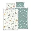 Baby Bettwäsche Safari Tiere 100x135 cm süße Bettwäsche mit Produktbild-Vorschau 8