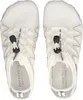 A top-down view of a pair of white Dockers shoes. Podgląd zdjęcia produktu