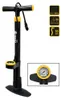 Vorel Post Pump con manometro nero Anteprima dell’immagine prodotto 4