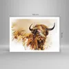 Poster - Poster ohne Rahmen - Stier Scotch Aquarell - Produktbild-Vorschau 4