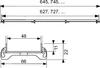 TECEdrainline zásobník na dlaždice "doska" 800 mm z Náhľad obrázku produktu 3
