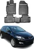 2006-2014 Mazda CX-7 Podlahové rohože TPE černé 4 ks Náhled obrázku produktu 1