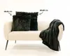 Dutch Decor Dekokissen Fluffy 60x60 cm Schwarz Produktbild-Vorschau 3