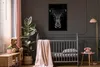MuchoWow® Gerahmtes Poster Taurus - Tiere - Schwarz - Weiß Produktbild-Vorschau 3