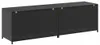 vidaXL Gartenbox Poly Rattan 200x50x60 cm Schwarz Produktbild-Vorschau 5