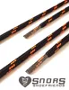SNORS Sicherheitssenkel rund - SCHWARZ / NEONORANGE - 5mm - Produktbild-Vorschau 2