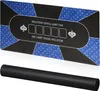 Relaxdays Pokermatte, 120x60 cm, Texas Hold'em, rutschfest, Produktbild-Vorschau 1