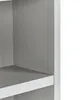 BELIANI Bücherregal Grau und Heller Holzfarbton Faserplatte Produktbild-Vorschau 7