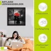 ARTland Leinwandbild Abschied am Hafen Größe: 50x50 cm Produktbild-Vorschau 3