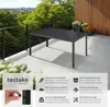TecTake 404401, Černá, Hliník, Polystyren, Plast Náhled obrázku produktu 3