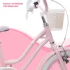 Mädchenfahrrad 16 Zoll Glocke Zusatzräder Schubstange Produktbild-Vorschau 6