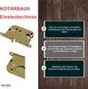 KOTARBAU® zadlabávací zámok 72 / 45 mm DIN cylindrická Náhľad obrázku produktu 5