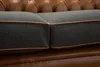Klassische Chesterfield Leder Sofa 3 Sitzer Sitz Couchen Produktbild-Vorschau 7