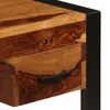 Biurko vidaXL z 2 szufladami, 110 x 50 x 77 cm, z litego Podgląd zdjęcia produktu 10